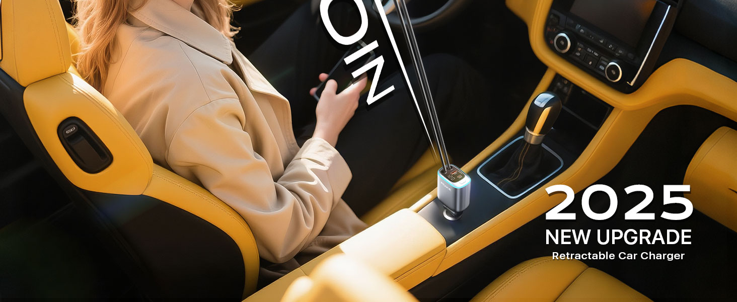 retractable car charger