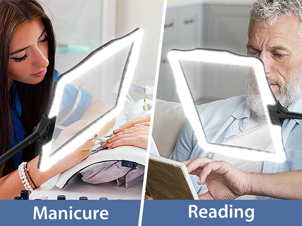 Magnifying Glass for Close Work, Manicure, Reading