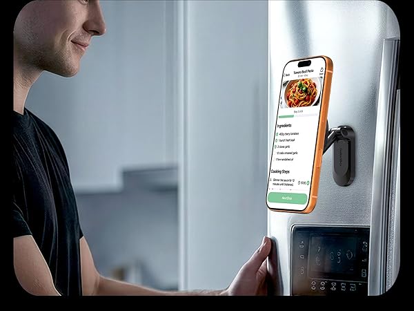 Beyond the Gym: Perfect for recording workouts, following recipes on a fridge, or video calls.