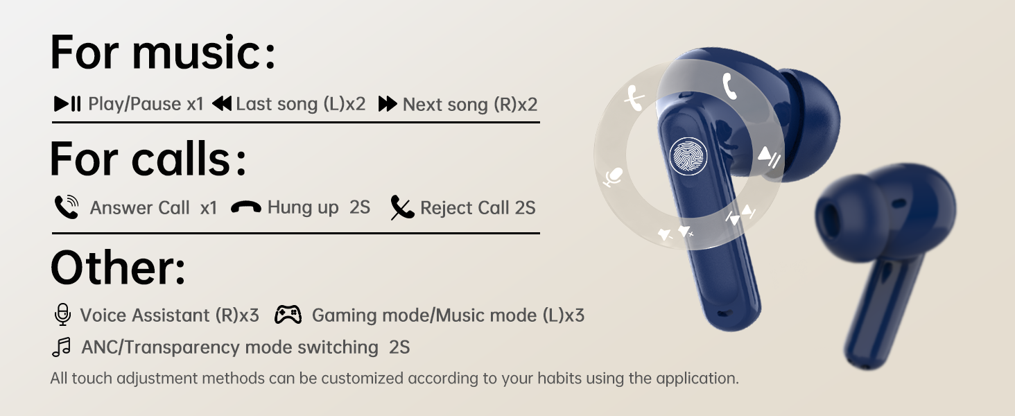bluetooth earbuds