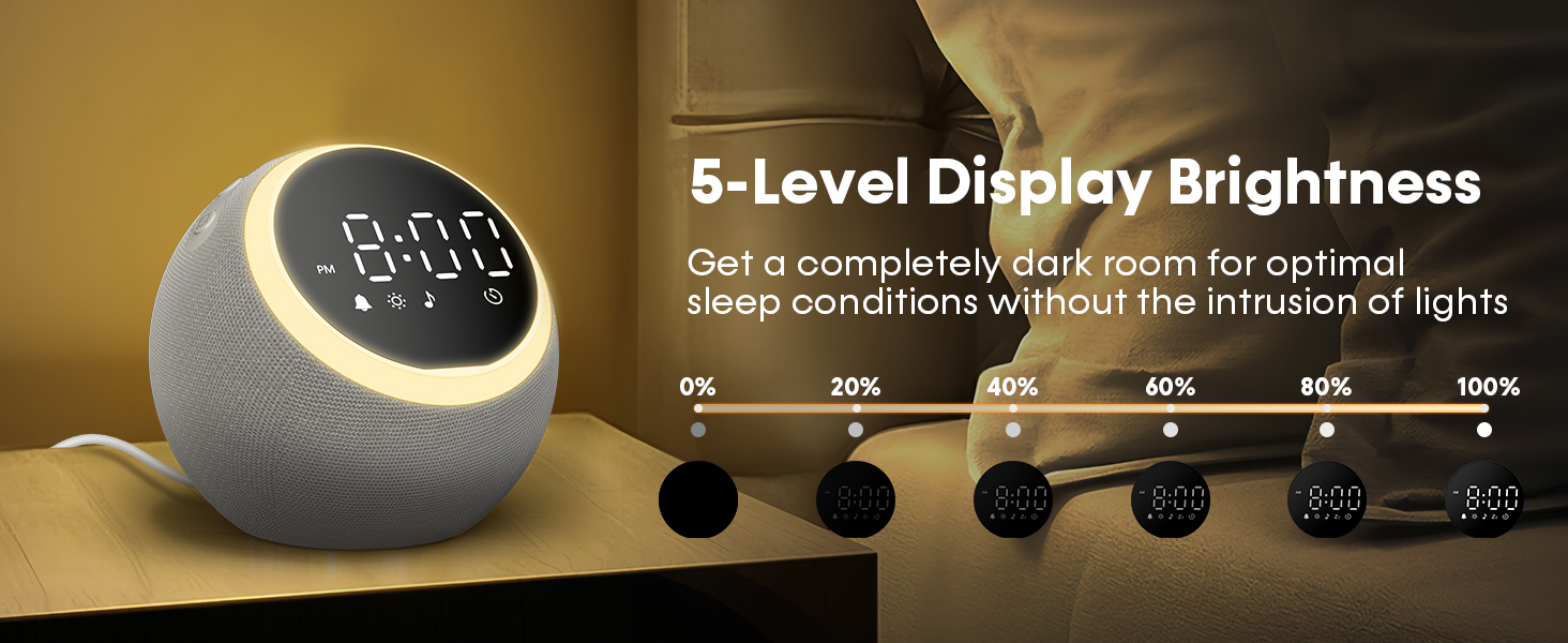 sound machine alarm clock