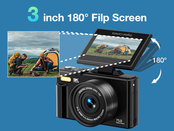 3“ inch Filp Screen