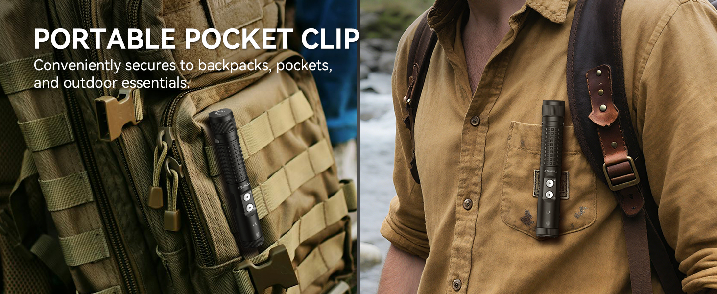 Pocket flashlight