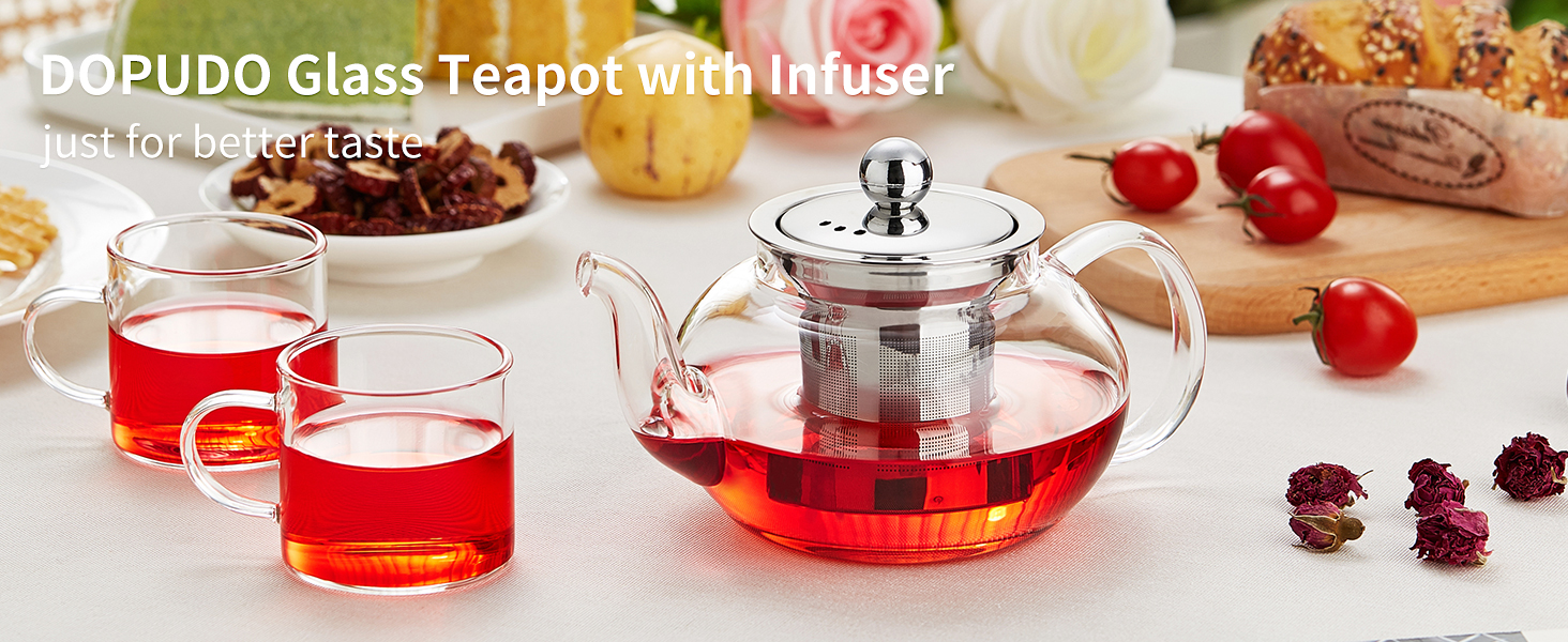 glass tea pot