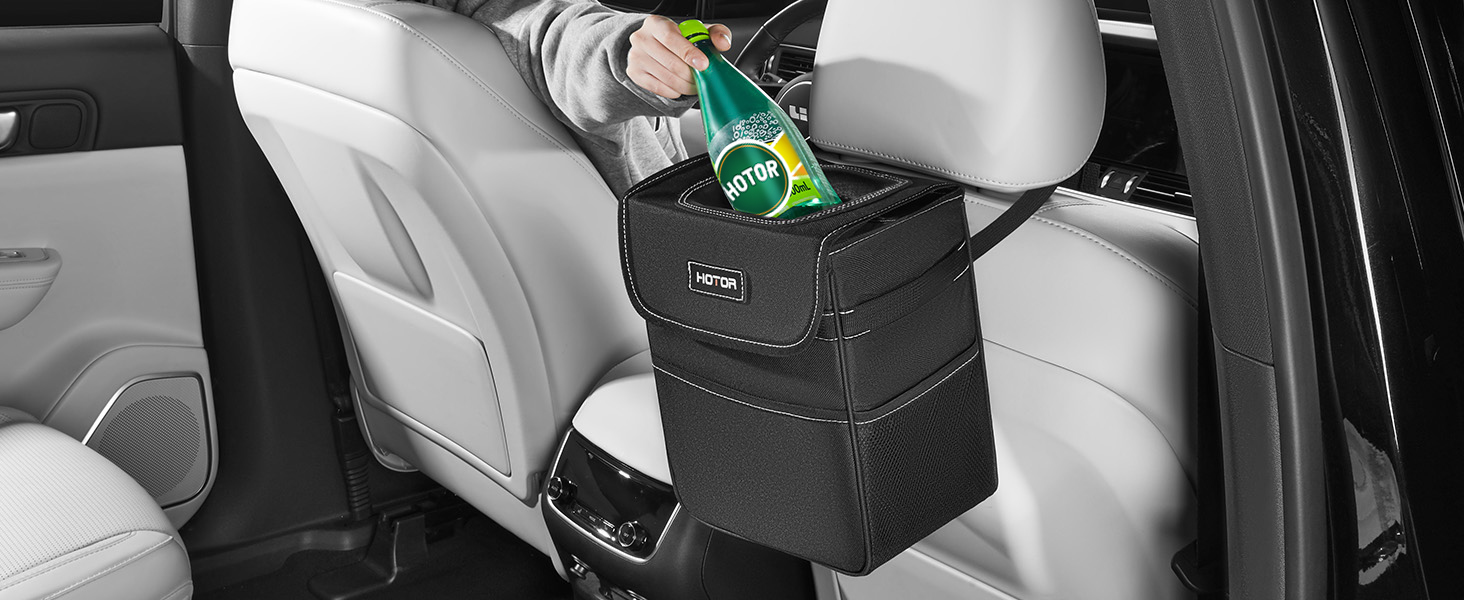 car trash can