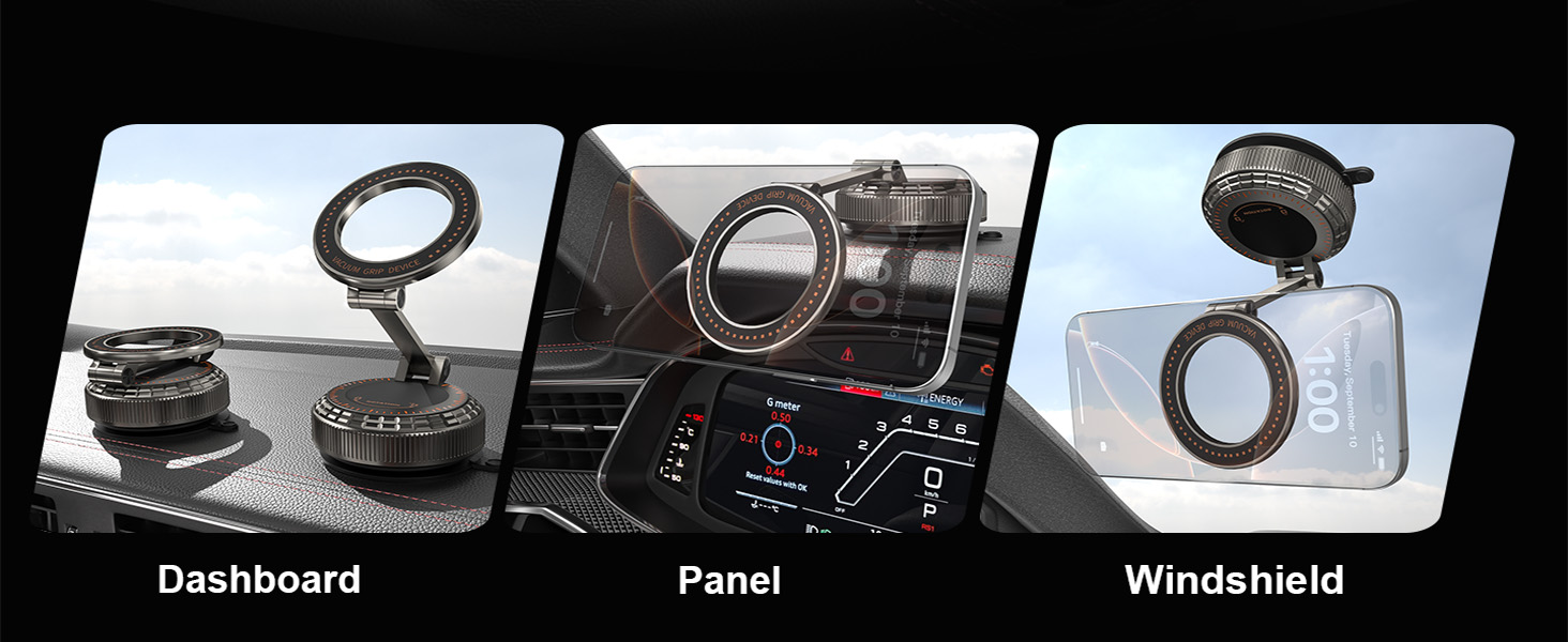 Metal Magnetic Car Phone Holder