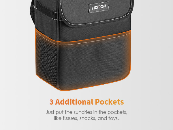 car trash can