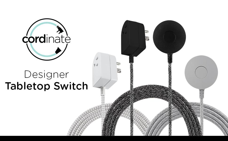 Tabletop Switch, Handy Switch, power switch, outlet, outlets, adapter, light