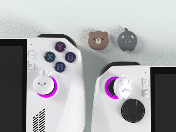 PlayVital Cute Thumb Grip Caps for ROG Ally