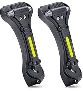 THINKWORK Car Window Breaker, Glass Breaker, Window Breaker Seatbelt Cutter, 2-in-1 Car Safety Ha...