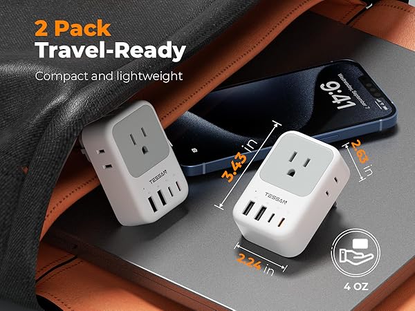 type f adapter for travel