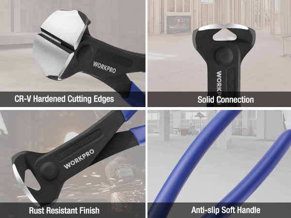 CR-V Hardened Cutting Edges