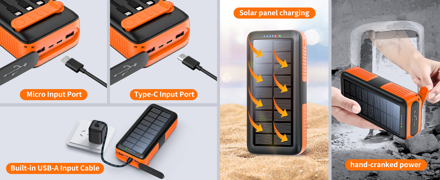 Hand Crank Power Bank