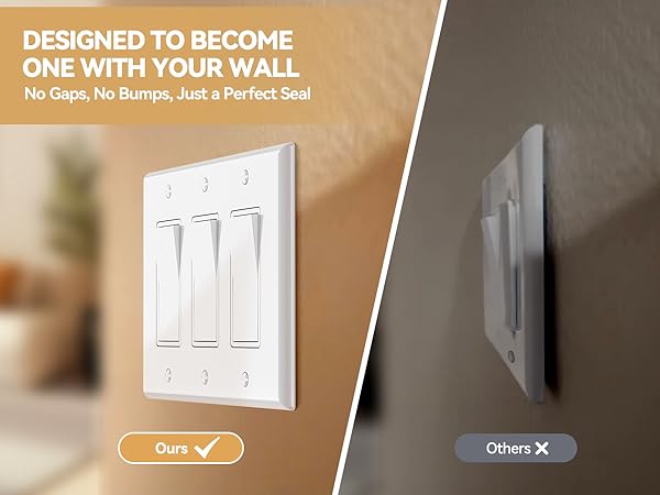 3 Gang Midsize Decorative Wall Plate