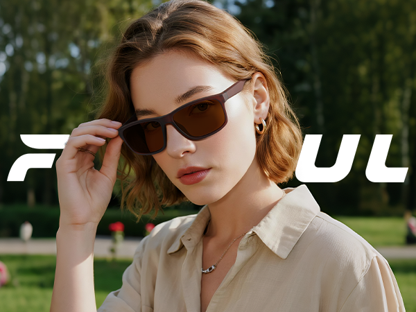 brown sunglasses