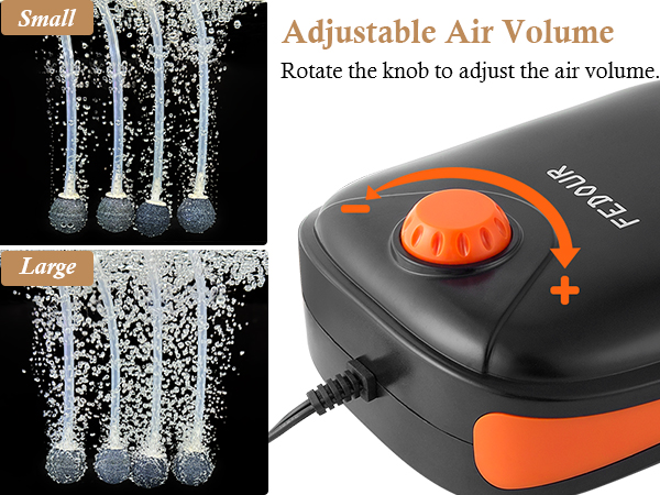 adjustable air volume