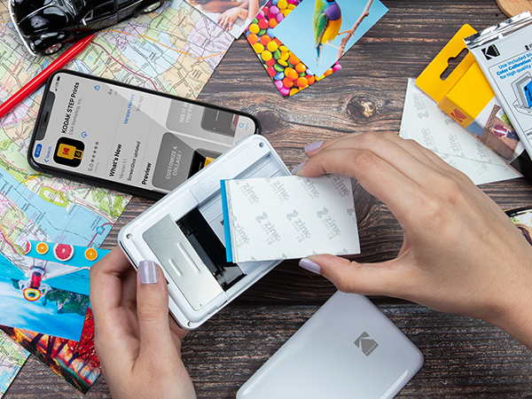 kodak step printer zink paper