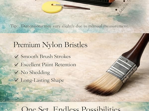 watercolor brush set