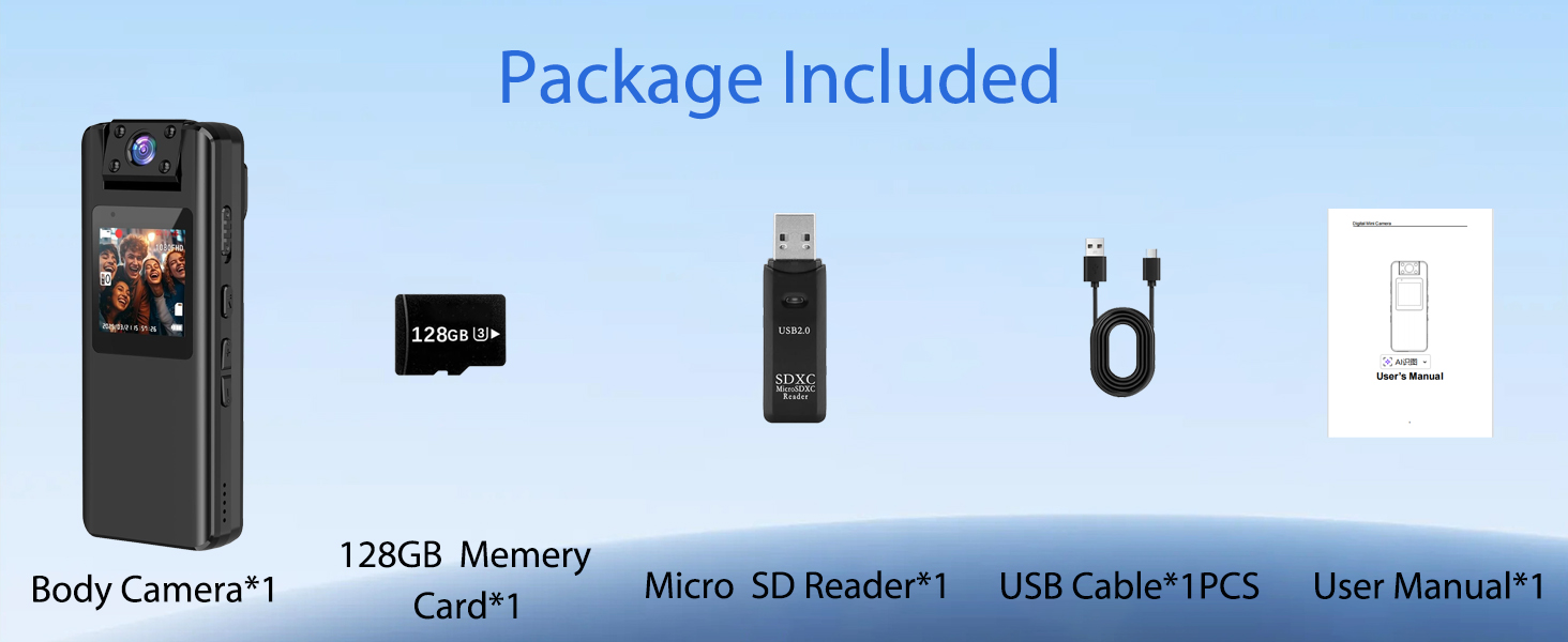 body cameras with audio