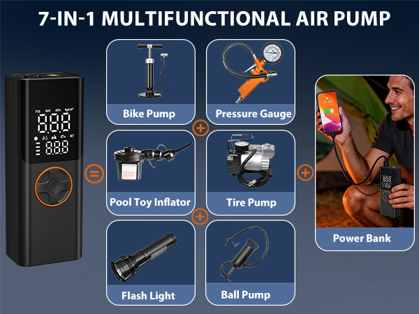 air pump for bike tires