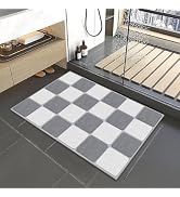 godehone Upgraded Stone Bath Mat, 15.7 x 23.6 Inch, Diatomaceous Earth Shower Mat, Non-Slip Stone...