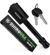 Rhino USA Trailer Hitch Lock - Patented 5/8" Locking Receiver Pin for Class III IV Hitches - Weat...