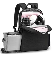 CADeN Camera Backpack Bag with 14" Laptop Compartment Waterproof, DSLR/SLR Mirrorless Camera Case...