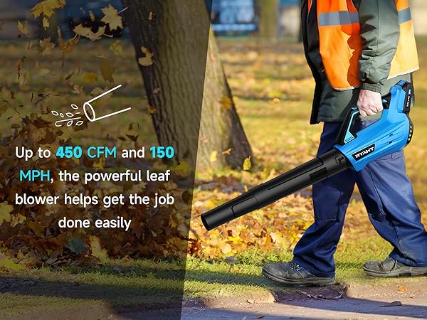 Leaf Blower with Battery and Charger