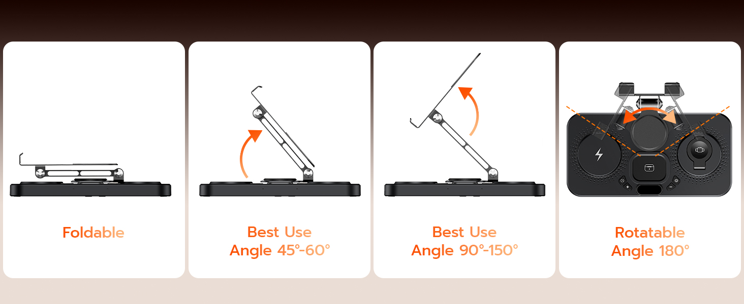 ipad and iphone charging station