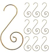 Acronde 120PCS Christmas Ornament Hooks Christmas Tree S-Hooks Ornament Hanger Metal Wire Hanging...