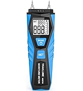 Wood Moisture Meter for Lumber Pin-type Moisture Meter for Drywall with LCD Display Moisture Dete...