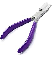 Nylon Jaw Flat Nose Jewelers Pliers 5.5" Wire Working PL-02 by G.S Online Store