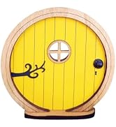 PurYupearl 1Pc Fairy Garden Door for Tree, Fairys Doors for Trees Outdoor and Tree Trunk, Mini Fa...