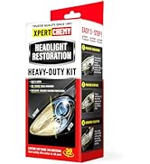 XPERTCHEMY Headlight Restoration Kit-Headlight Cleaner Removing The Heavy-Duty Yellowing, Cloudin...