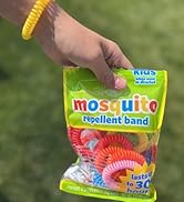 Grandpa Gus's Natural Mosquito Repellent Bracelets for Family, 300 Hours Protection, DEET-Free, S...