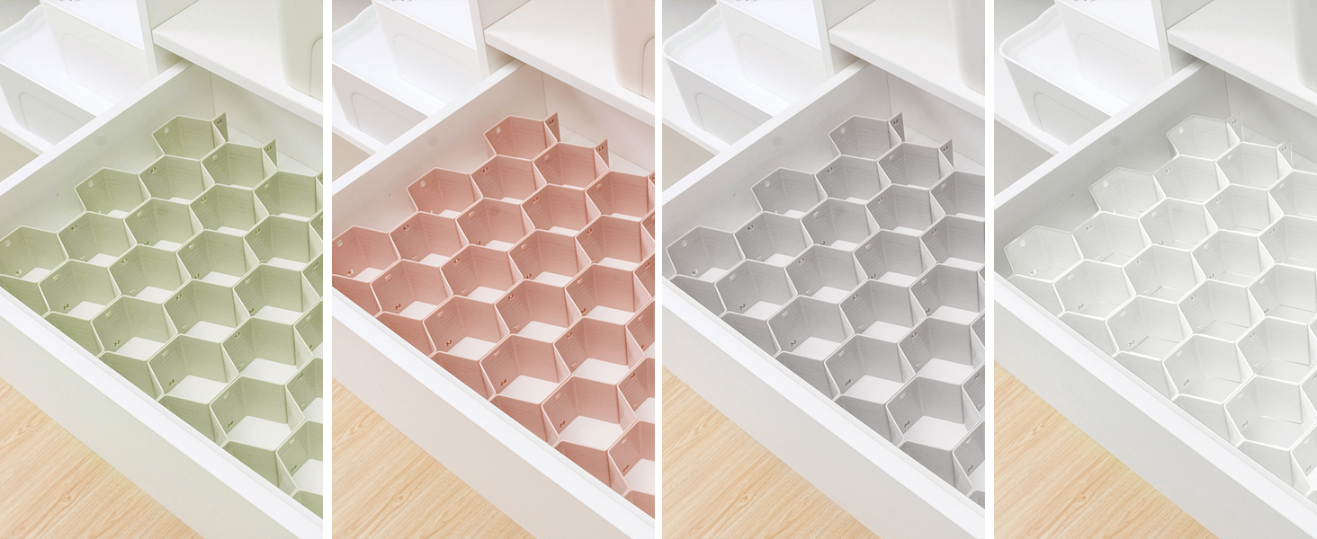 honeycomb drawer organizer