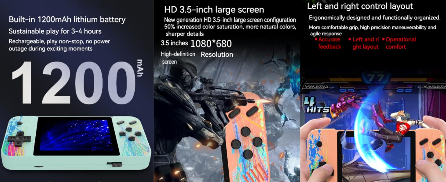 Retro handheld game console/retro gaming console