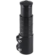 Azarxis Bike Fork Stem Extender, Bicycle Handlebar Riser Adaptor Aluminium Alloy Head Up Adapter ...