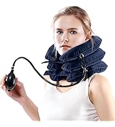 Neck Stretcher, Neck Traction Device, Cervical Traction Device for Neck Pain Relief, Neck Brace A...