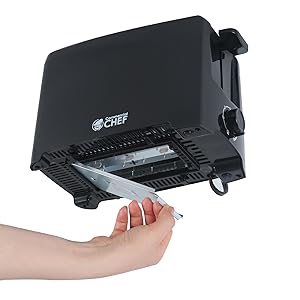 CCT2201B, 2 Slice, Toaster, Kitchen, Appliance, Toast, Commercial Chef, Pastry, Bagels, Bread