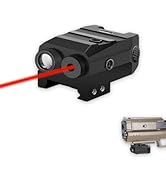 Beileshi Tactical Flashlight and Red Laser Sight Combo with Picatinny Rail Mount (PGY0096)