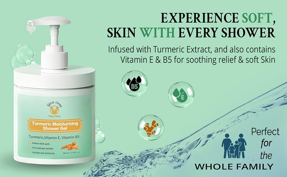 Experience soft skin with every shower