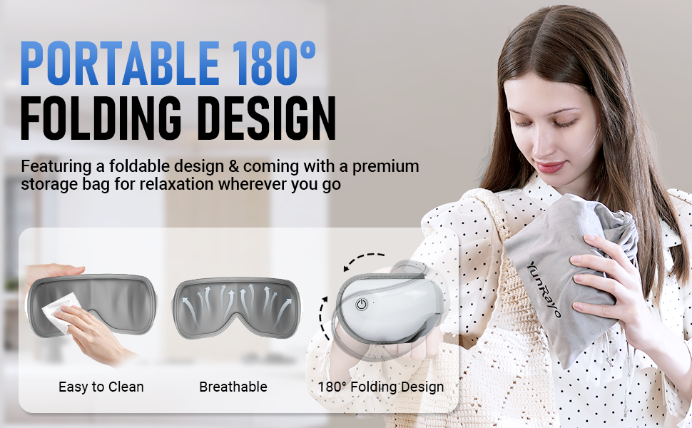 PORTABLE 180° FOLDING DESIGN