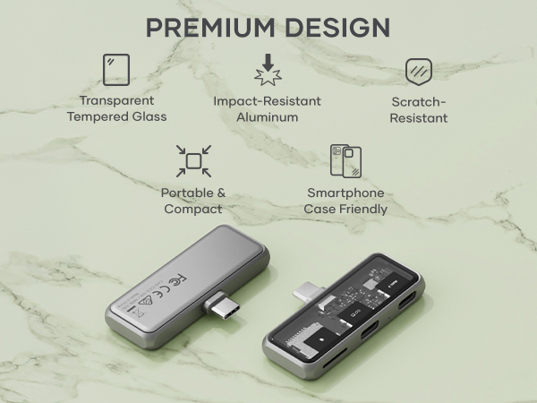 Mobile XR Hub with microSD
