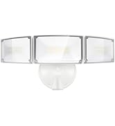 LUTEC 75W 8000LM Dusk to Dawn Outdoor Lighting, LED Flood Light Outdoor with Photocell, 5000K Day...