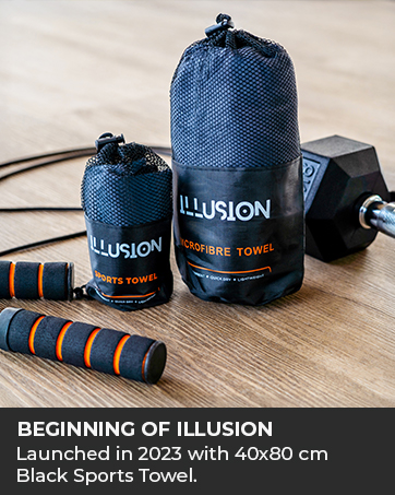 the illusion towel is a new, portable, portable, and portable.