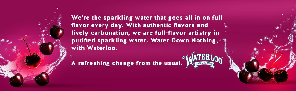 Waterloo Sparkling Water, Naturally Flavored - No Calories, Sugar, Artificial Sweeteners, or Sodium