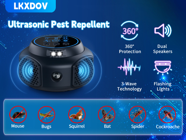 Ultrasonic pest repellent