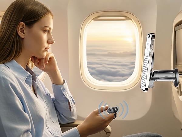Airplane Phone Holder with Page Turner