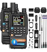 TIDRADIO TD-H3 Ham Radio Type C &amp; Wireless Programming 8-Band Long Range Walkie Talkies Rechargea...